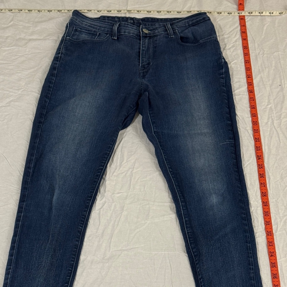Levi’s High Rise Skinny Blue Jeans